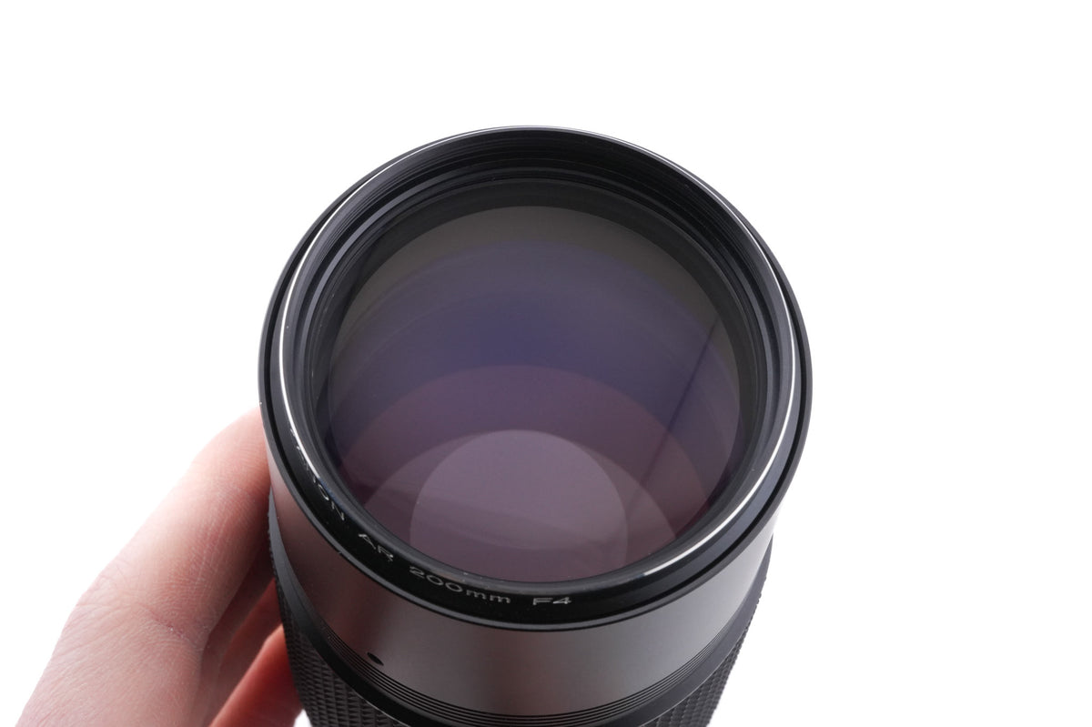 Konica 200mm f4 Hexanon AR