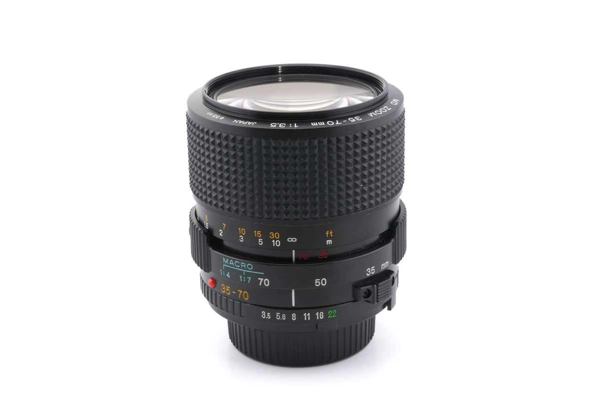 Minolta 35-70mm f3.5 MD Zoom Macro