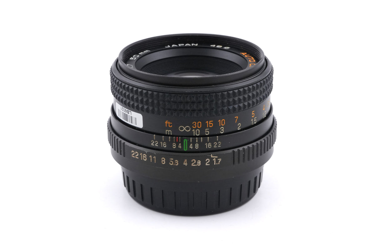 Chinon 50mm f1.7 Auto Chinon Multi-Coated