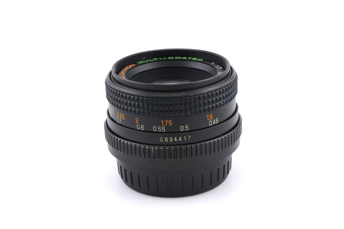 Chinon 50mm f1.7 Auto Chinon Multi-Coated