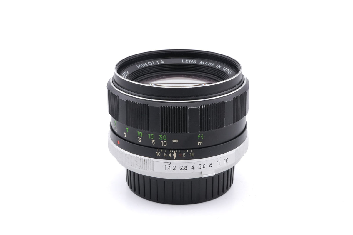 Minolta 58mm f1.4 MC Rokkor-PF
