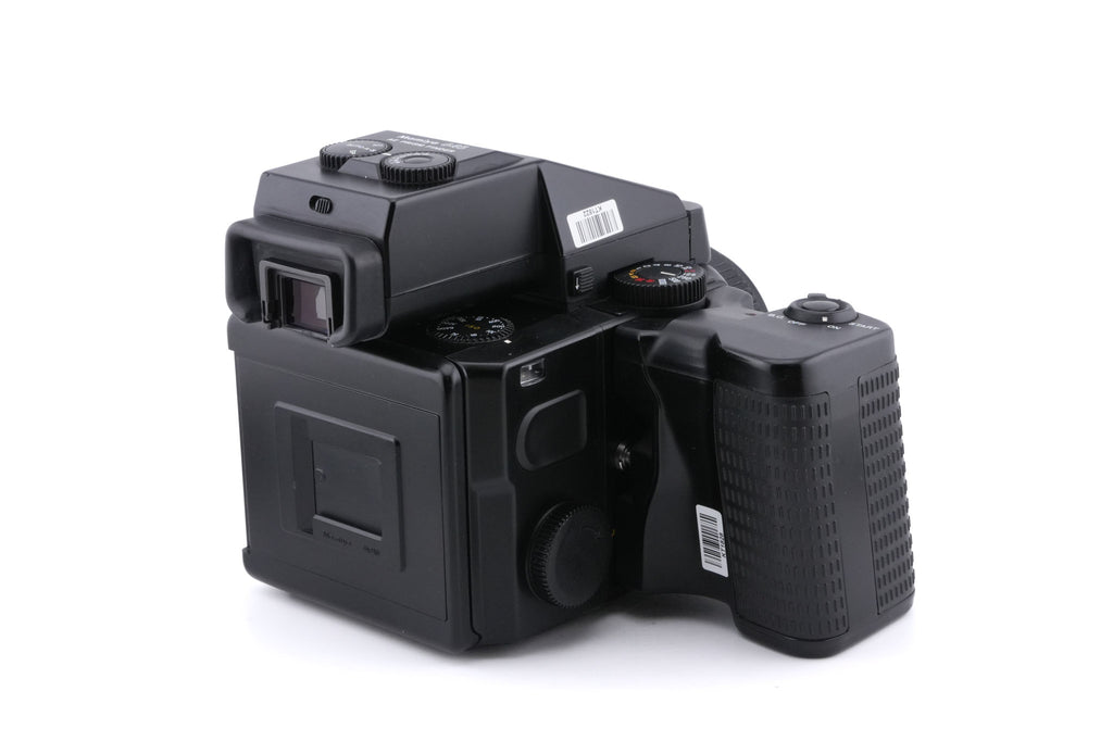 Mamiya M645 Super + AE Prism Finder N + Power Drive N (Y01670) + 120/220 Roll Film Holder N + 80mm f2.8 Sekor C N