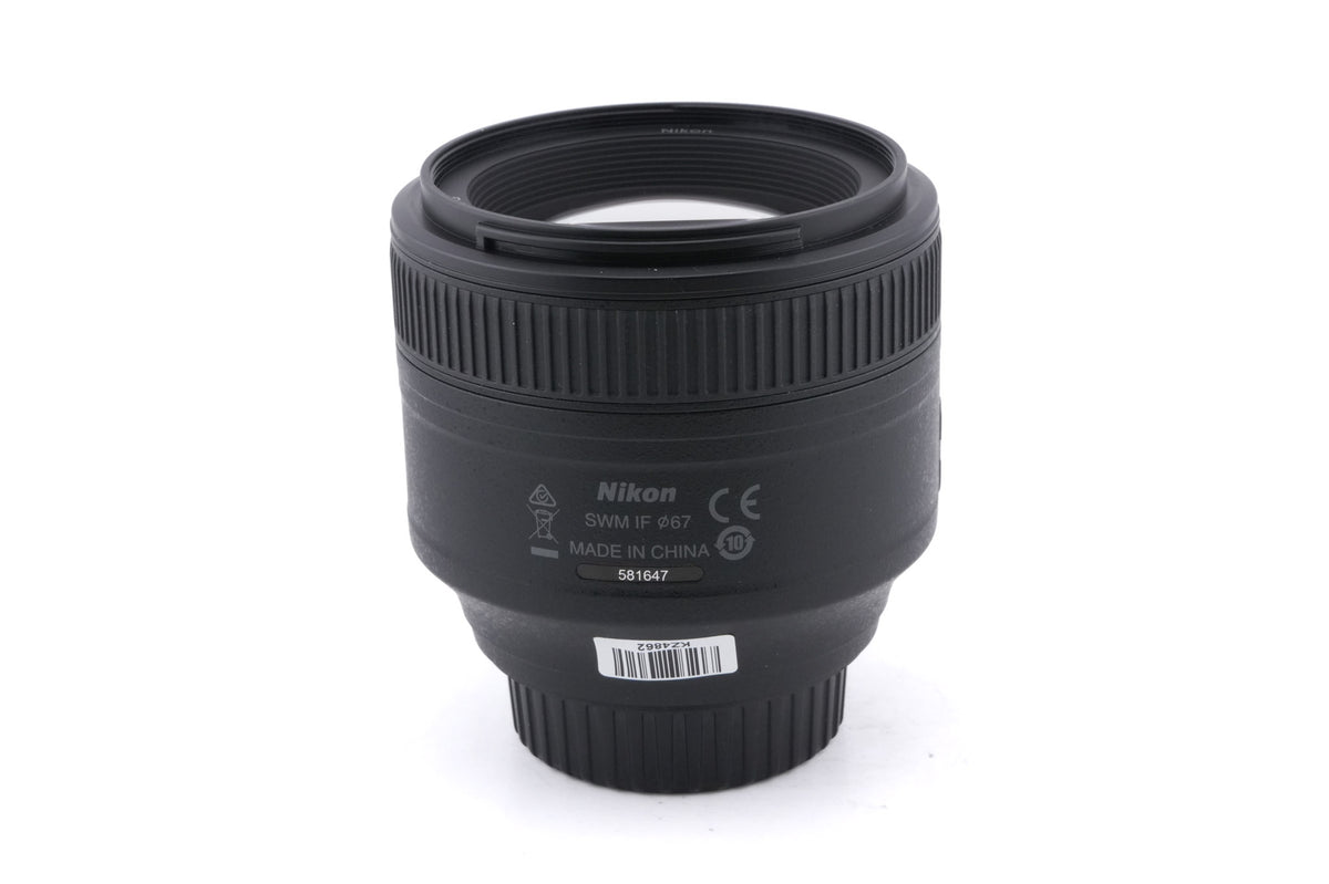 Nikon 85mm f1.8 AF-S Nikkor G