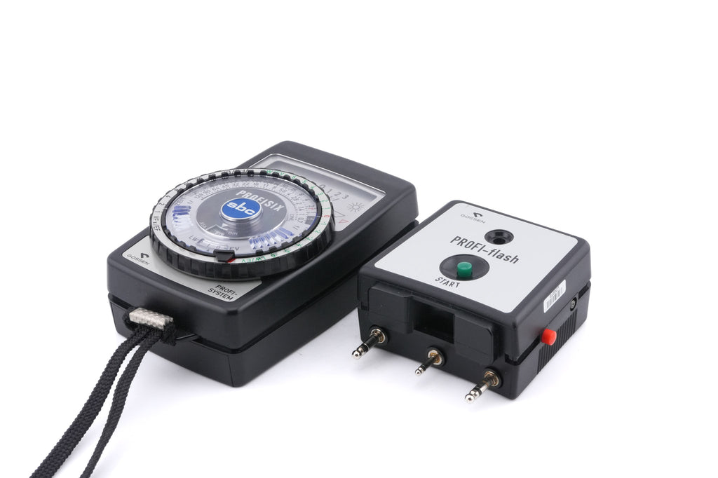 Gossen Profisix Light Meter + Profi-Flash Flash Attachment