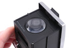 Hasselblad 203FE (Millennium) (Silver, 12041) + E12 Film Magazine (Chrome, 30244) + Waist Level Finder (Silver, 42317) + Acute Matte Grid / Split Image Focusing Screen (42170)