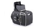 Zenza Bronica EC + 75mm f2.8 Nikkor-P.C + Focusing Unit (75mm / 100mm) + Waist Level Finder (EC) + 120/220 Roll Film Back (EC)