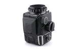 Zenza Bronica EC + 75mm f2.8 Nikkor-P.C + Focusing Unit (75mm / 100mm) + Waist Level Finder (EC) + 120/220 Roll Film Back (EC)