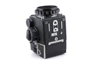 Zenza Bronica EC + 75mm f2.8 Nikkor-P.C + Focusing Unit (75mm / 100mm) + Waist Level Finder (EC) + 120/220 Roll Film Back (EC)