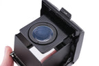 Zenza Bronica EC + 75mm f2.8 Nikkor-P.C + Focusing Unit (75mm / 100mm) + Waist Level Finder (EC) + 120/220 Roll Film Back (EC)