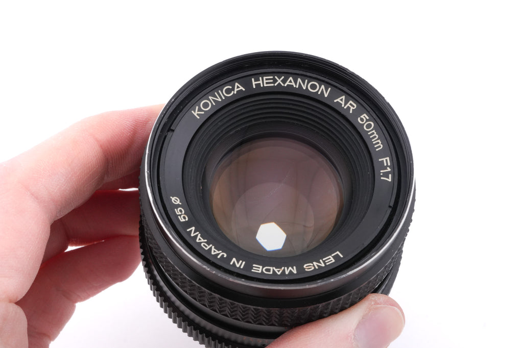 Konica 50mm f1.7 Hexanon AR