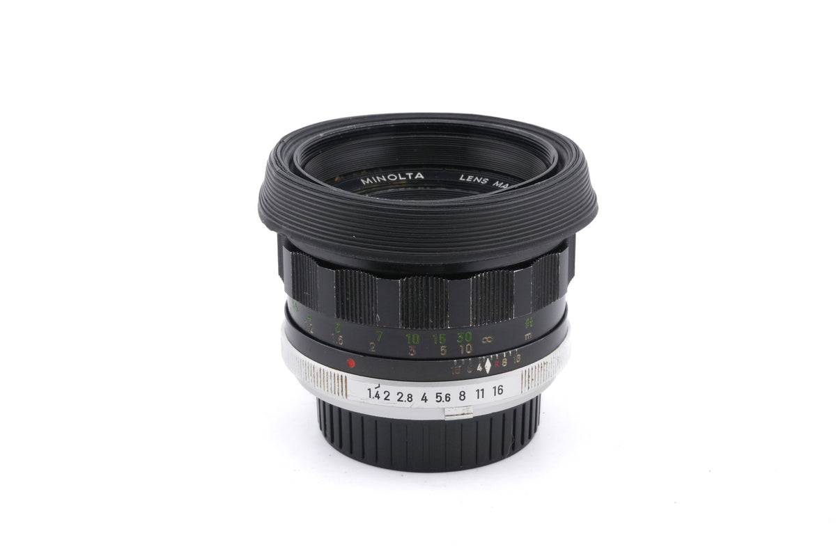 Minolta 58mm f1.4 MC Rokkor-PF