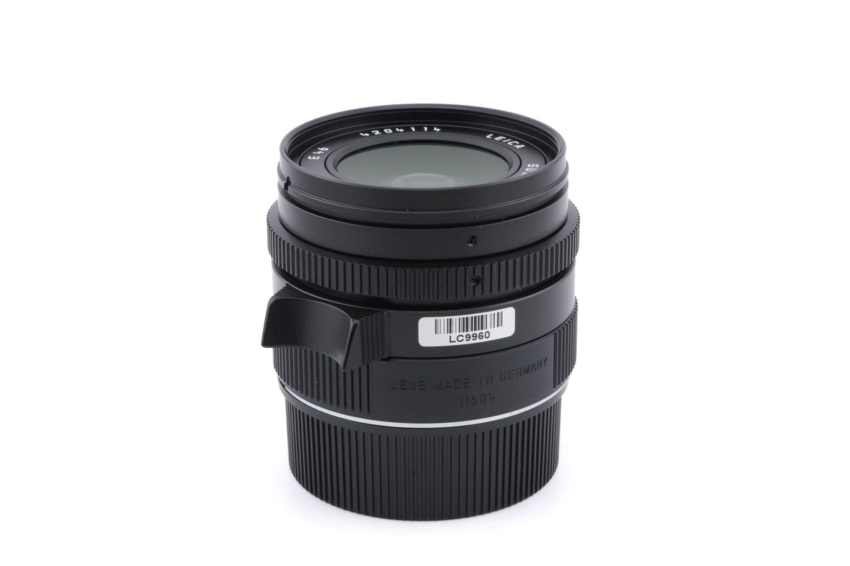 Leica 28mm f2 Summicron-M ASPH. (Black, 11604)