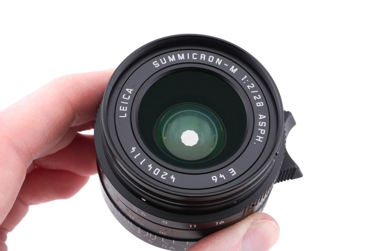 Leica 28mm f2 Summicron-M ASPH. (Black, 11604)