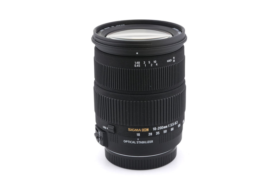 Sigma 18-200mm f3.5-6.3 DC OS