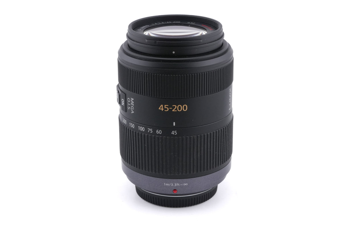 Panasonic 45-200mm f4-5.6 Lumix G Vario Mega O.I.S. (H-FS045200)
