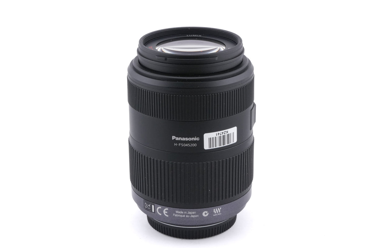 Panasonic 45-200mm f4-5.6 Lumix G Vario Mega O.I.S. (H-FS045200)