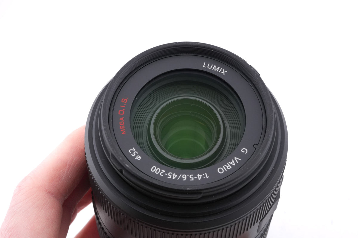 Panasonic 45-200mm f4-5.6 Lumix G Vario Mega O.I.S. (H-FS045200)