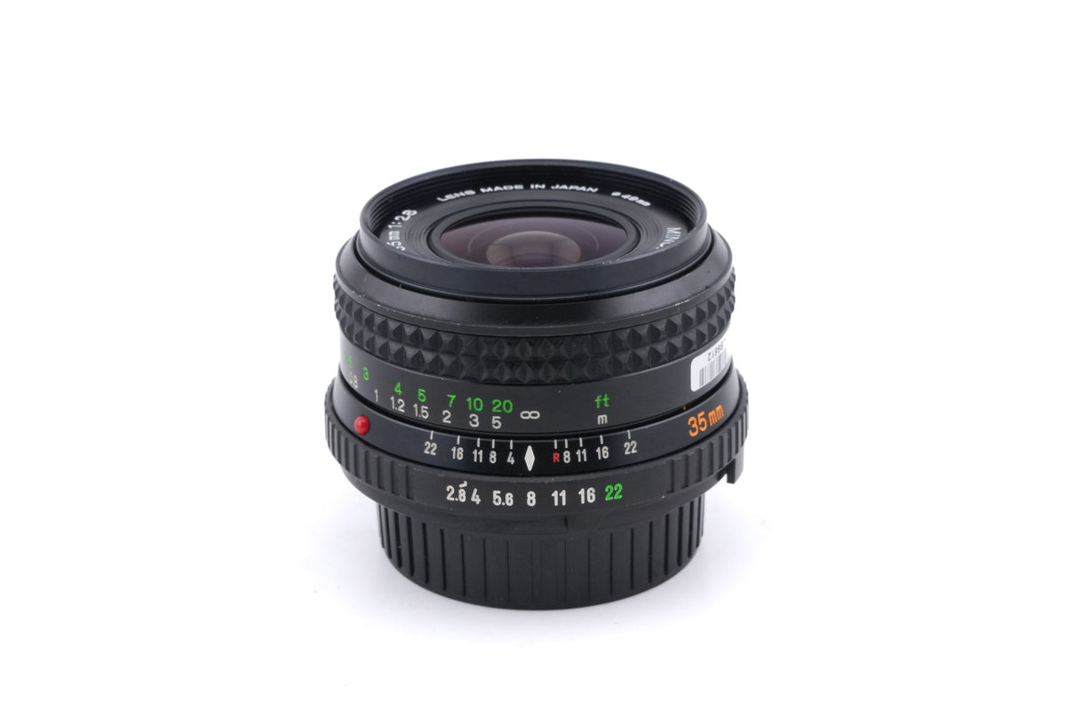 Minolta 35mm f2.8 MD W.Rokkor (New)