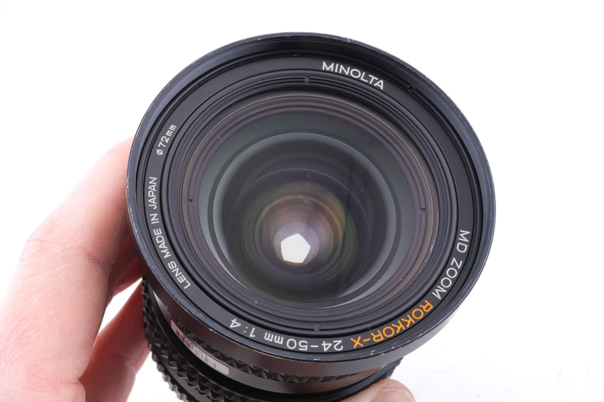 Minolta 24-50mm f4 MD Zoom Rokkor-X