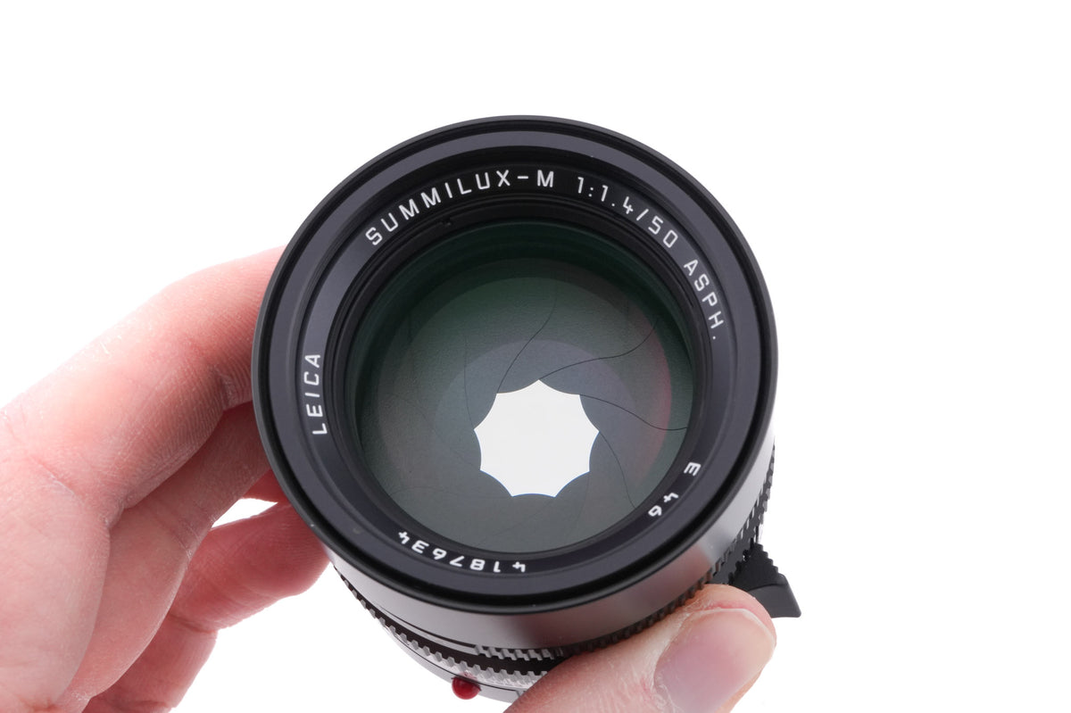 Leica 50mm f1.4 Summilux-M ASPH. (Type I) (Black, 11891 / 11716)
