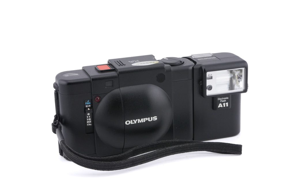 Olympus XA + A11 Electronic Flash