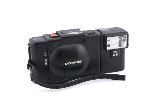 Olympus XA + A11 Electronic Flash