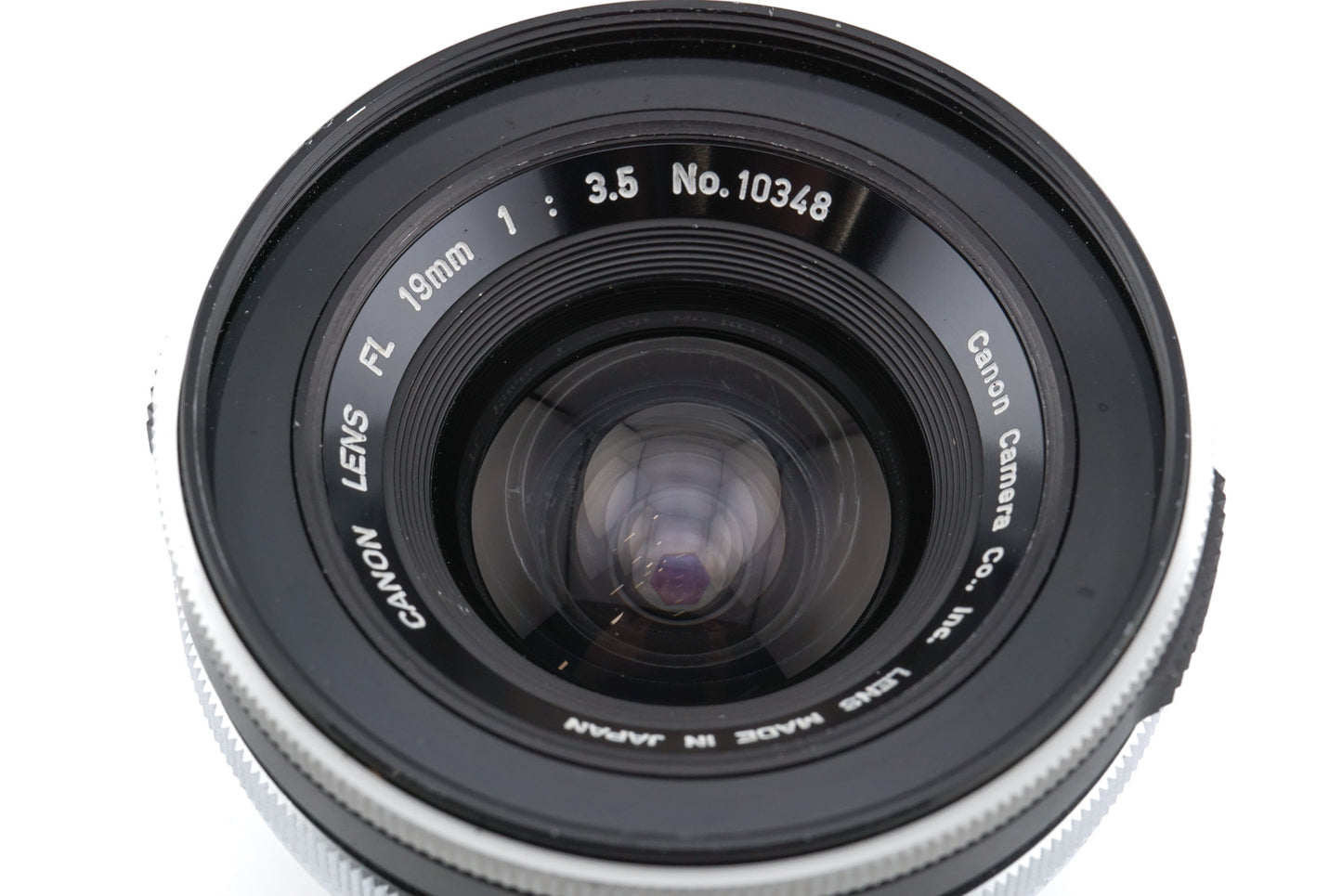 Canon 19mm f3.5 FL + 19mm Optical Viewfinder