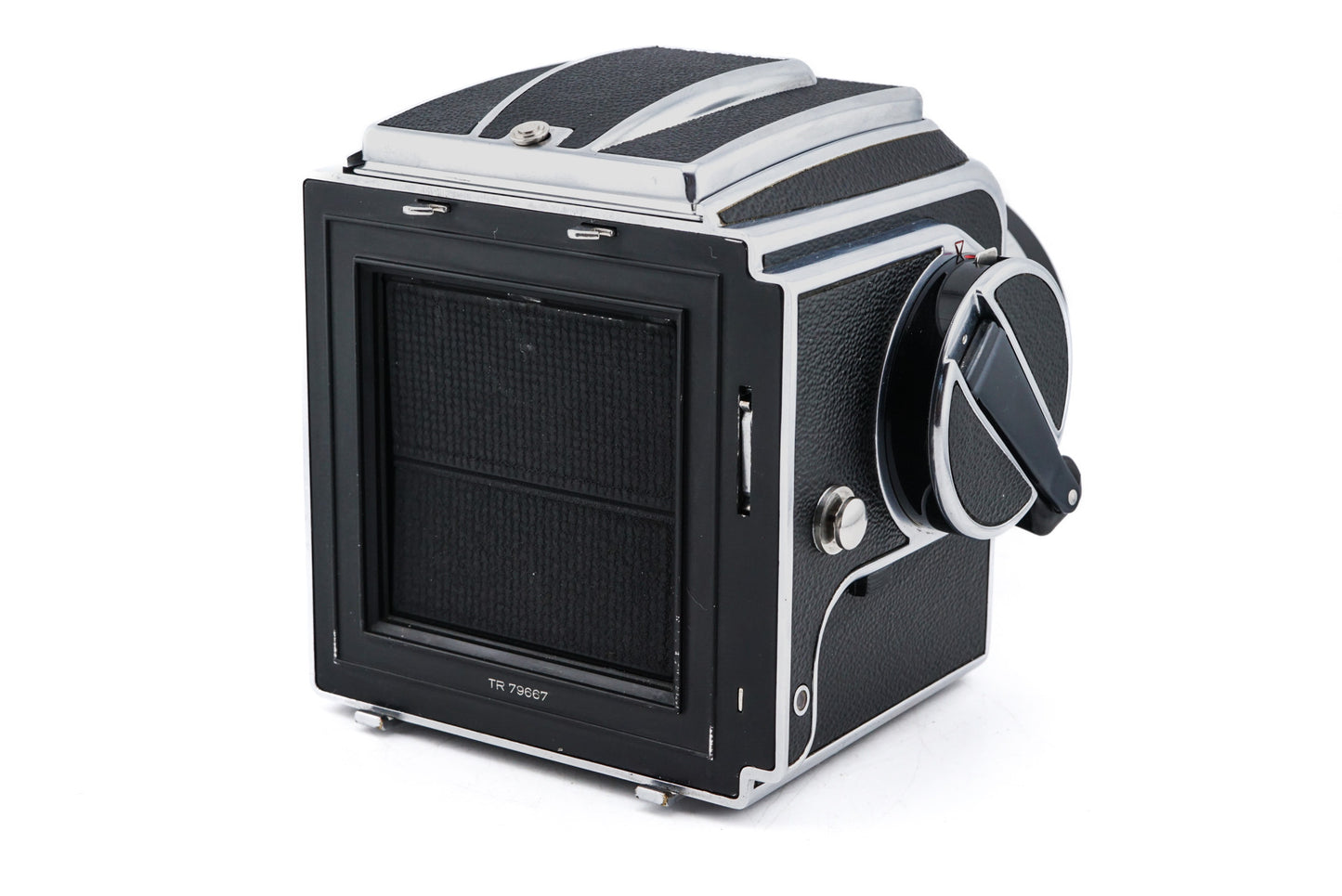Hasselblad 500C + C12 Film Magazine (30015 / TIMAC) + 80mm f2.8 Planar C + Waist Level Finder (Old / 42021 Chrome)