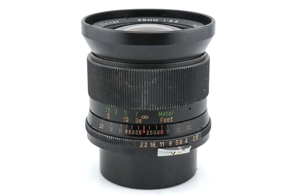 Vivitar 28mm f2.5 Auto Wide-Angle Pre-AI
