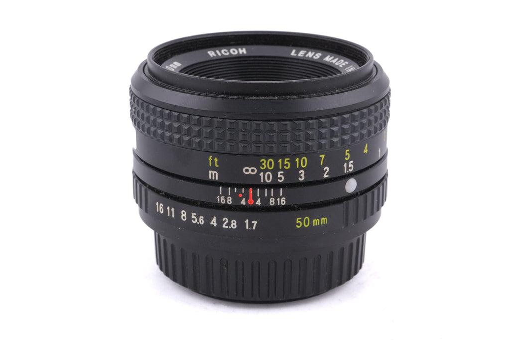 Ricoh 50mm f1.7 XR Rikenon