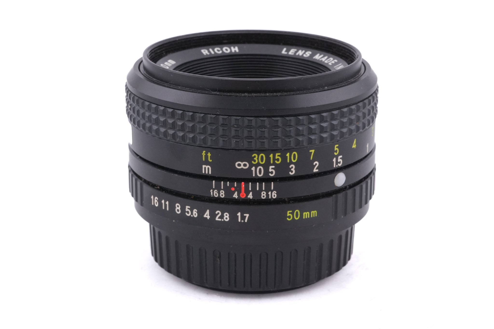 Ricoh 50mm f1.7 XR Rikenon