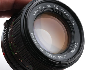 Canon 50mm f1.4 FDn