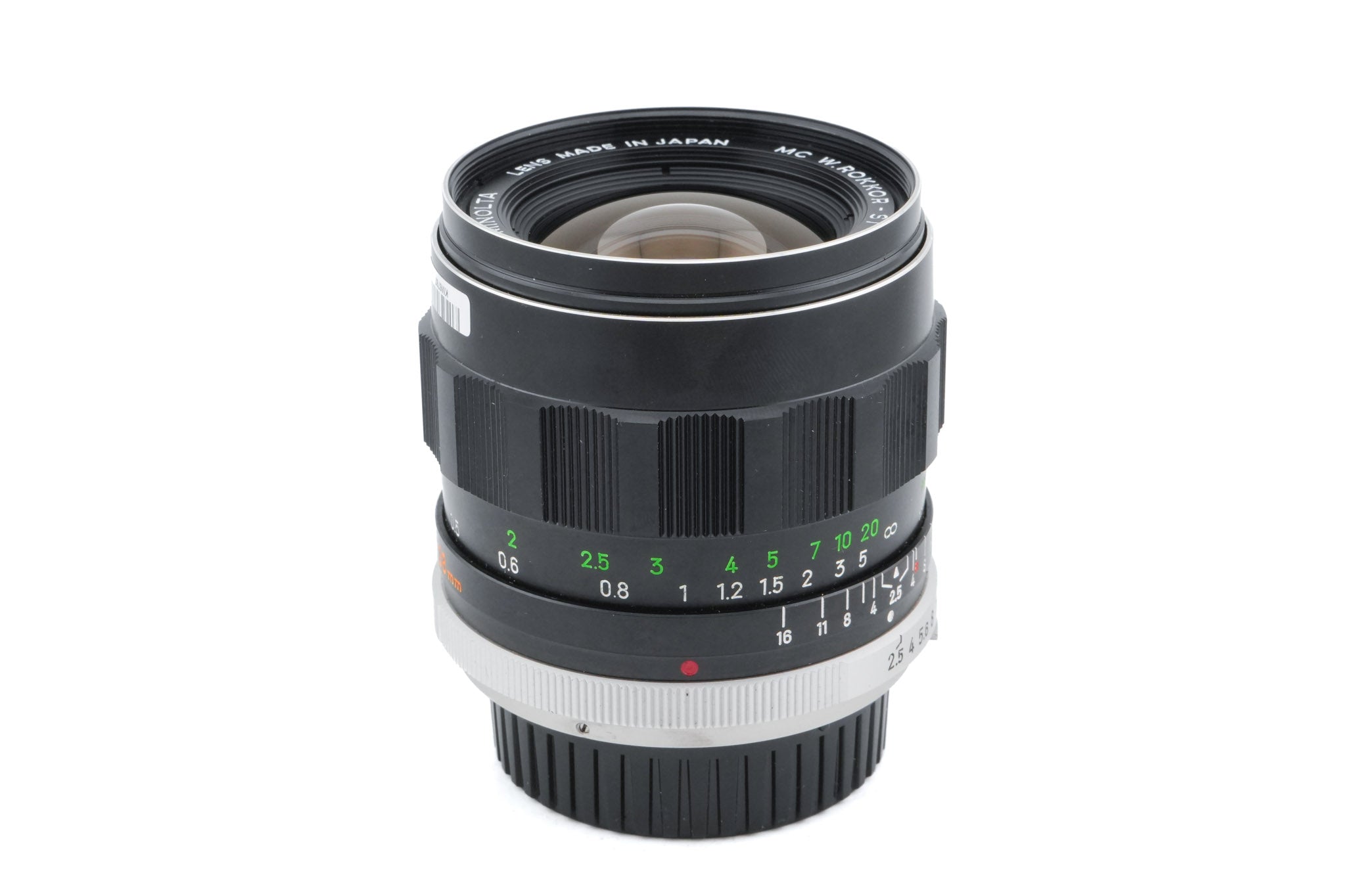 Minolta 28mm f2.5 MC W.Rokkor-SI