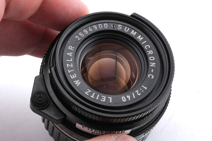 Leica 40mm f2 Summicron-C (11542)