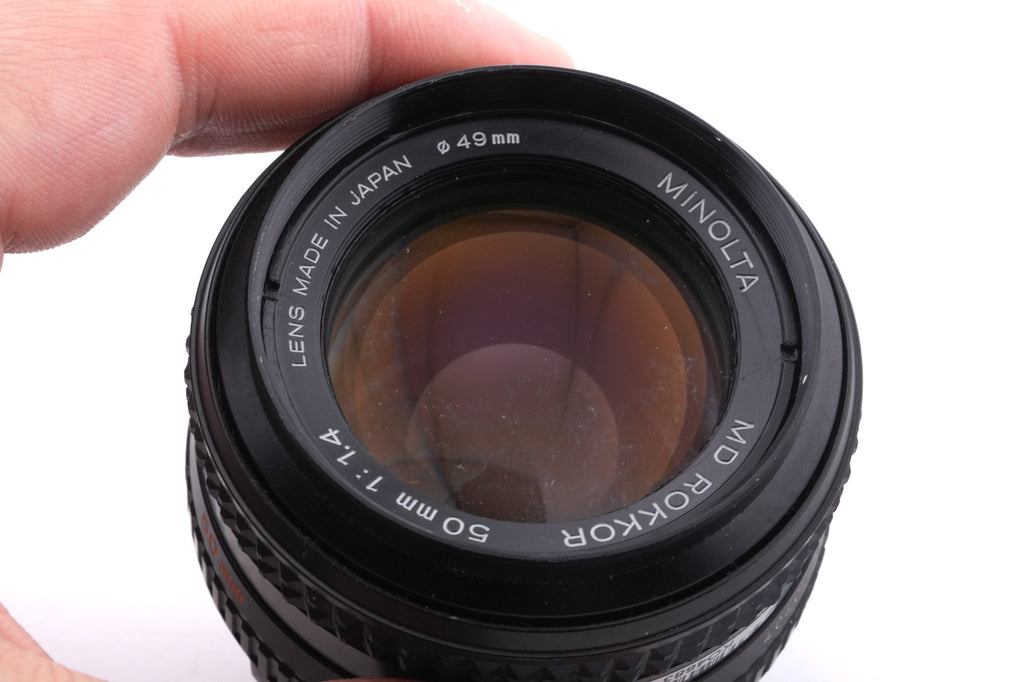 Minolta 50mm f1.4 MD Rokkor