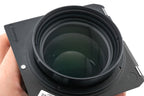 Schneider-Kreuznach 400mm f5.6 APO-Tele-Xenar MC (Shutter) + 99 x 96 mm Technika/Wista Top Hat Lens Board (Copal #3)