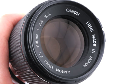 Canon 135mm f3.5 S.C.