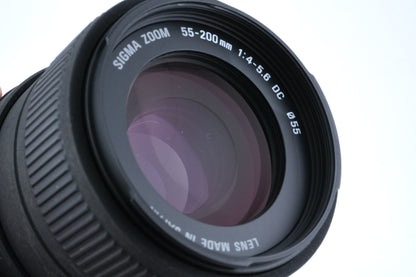 Sigma 55-200mm f4-5.6 DC