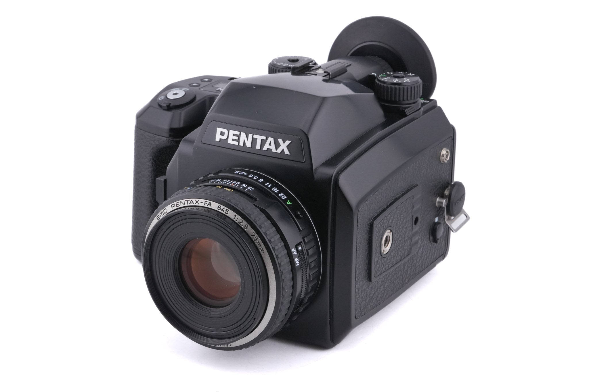 Pentax 645N + 75mm f2.8 SMC Pentax-FA 645