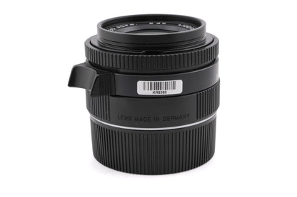 Leica 35mm f2 Summicron-M ASPH. (Type I) (Black, 11879) + A42 Lens Hood (12526)