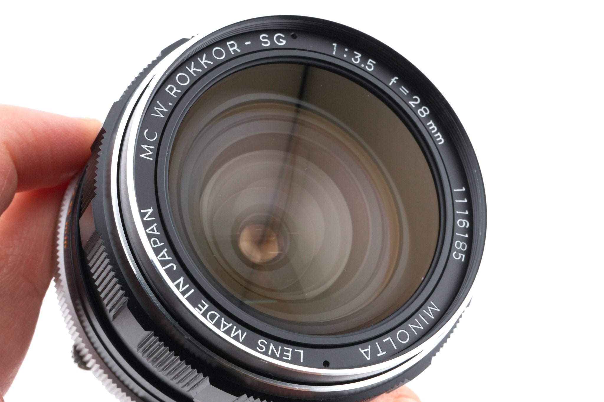 Minolta 28mm f3.5 MC W.Rokkor-SG
