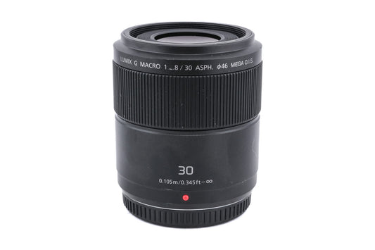 Panasonic 30mm f2.8 G Macro ASPH. Mega O.I.S.