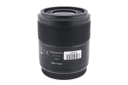 Panasonic 30mm f2.8 G Macro ASPH. Mega O.I.S.