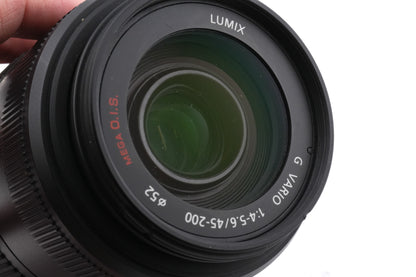 Panasonic 45-200mm f4-5.6 Lumix G Vario Mega O.I.S.