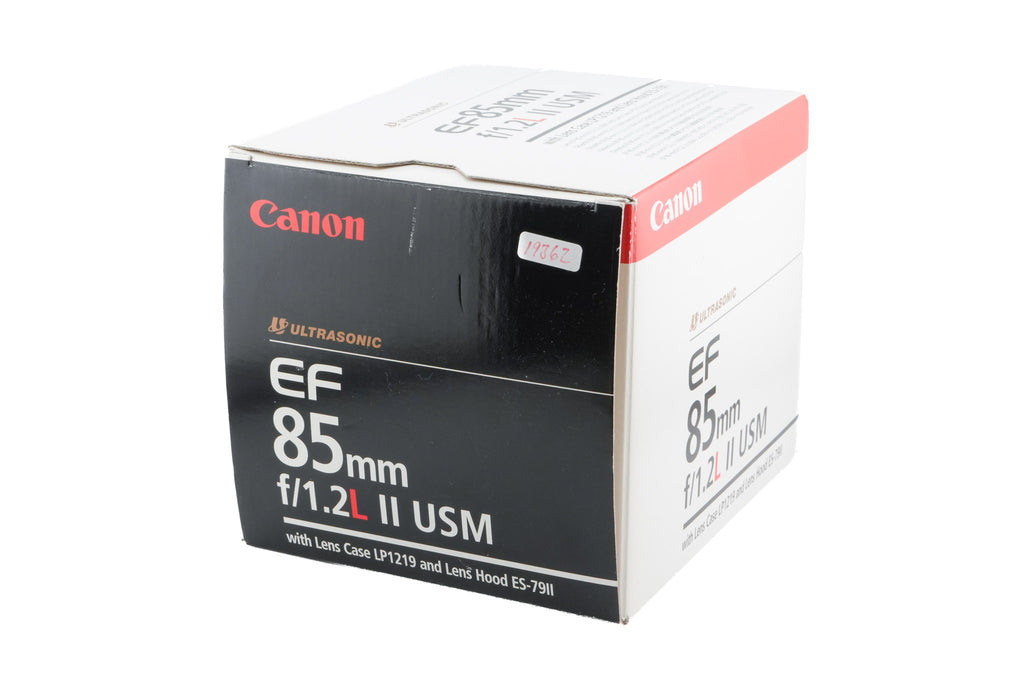 Canon 85mm f1.2 L II USM