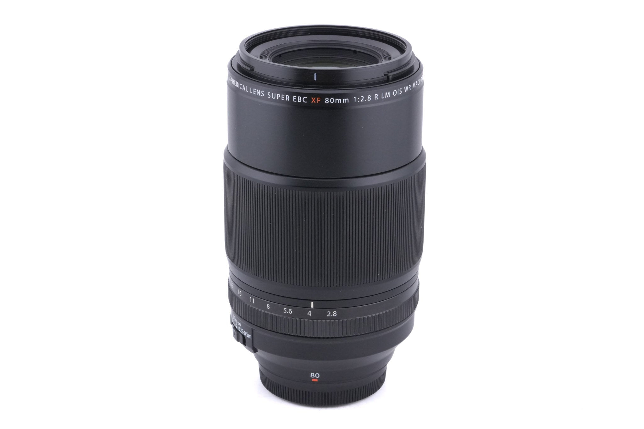 Fujifilm 80mm f2.8 Super EBC Fujinon Aspherical XF R LM OIS WR Macro
