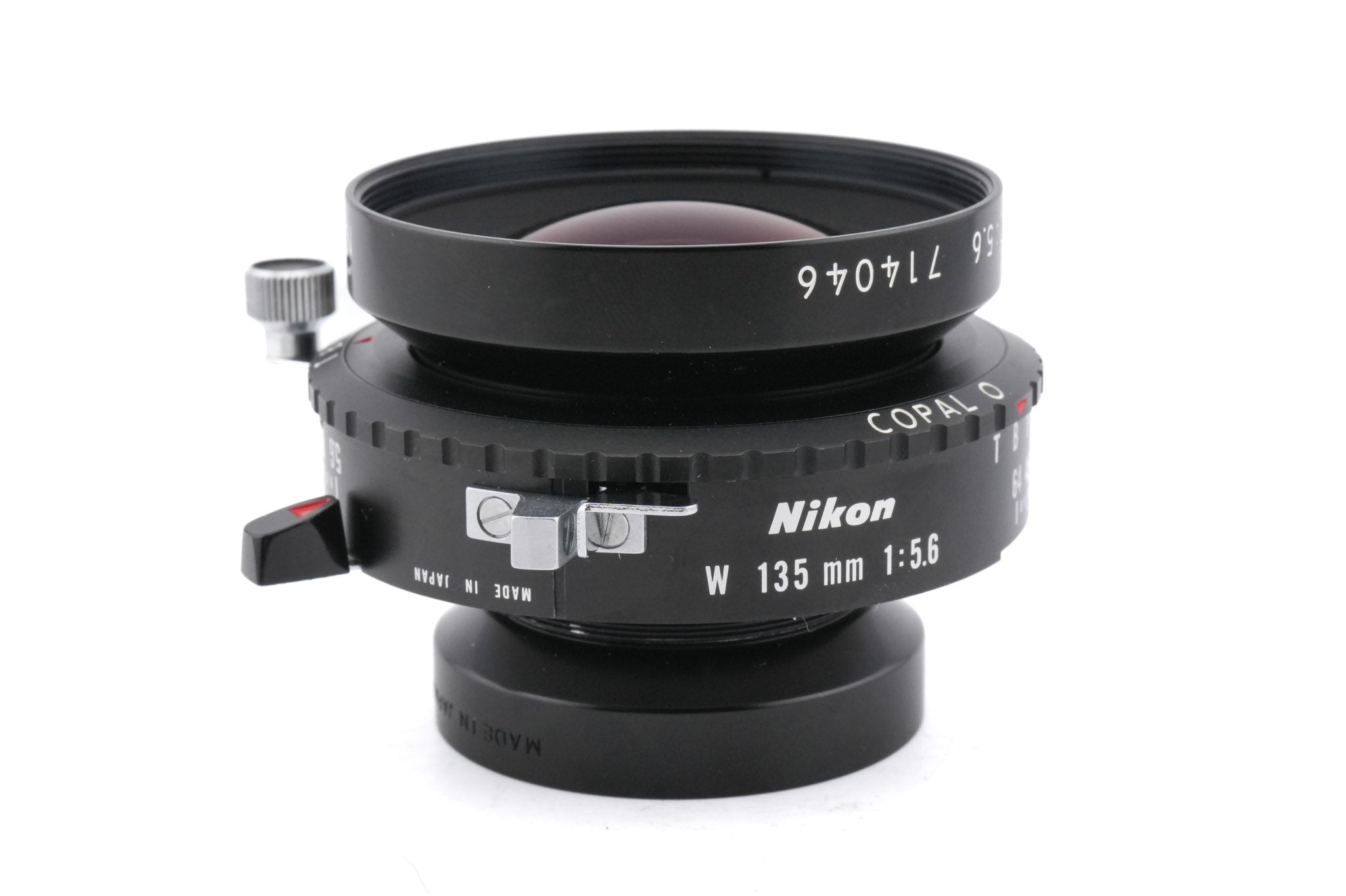 Nikon 135mm f5.6 Nikkor-W (Shutter)