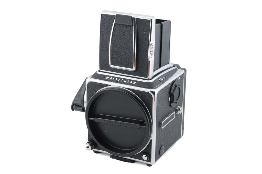 Hasselblad 503CW (Silver, 10243) + Waist Level Finder (New / Chrome, 42315) + Acute Matte D Microprism / Split Image Focusing Screen (42215)