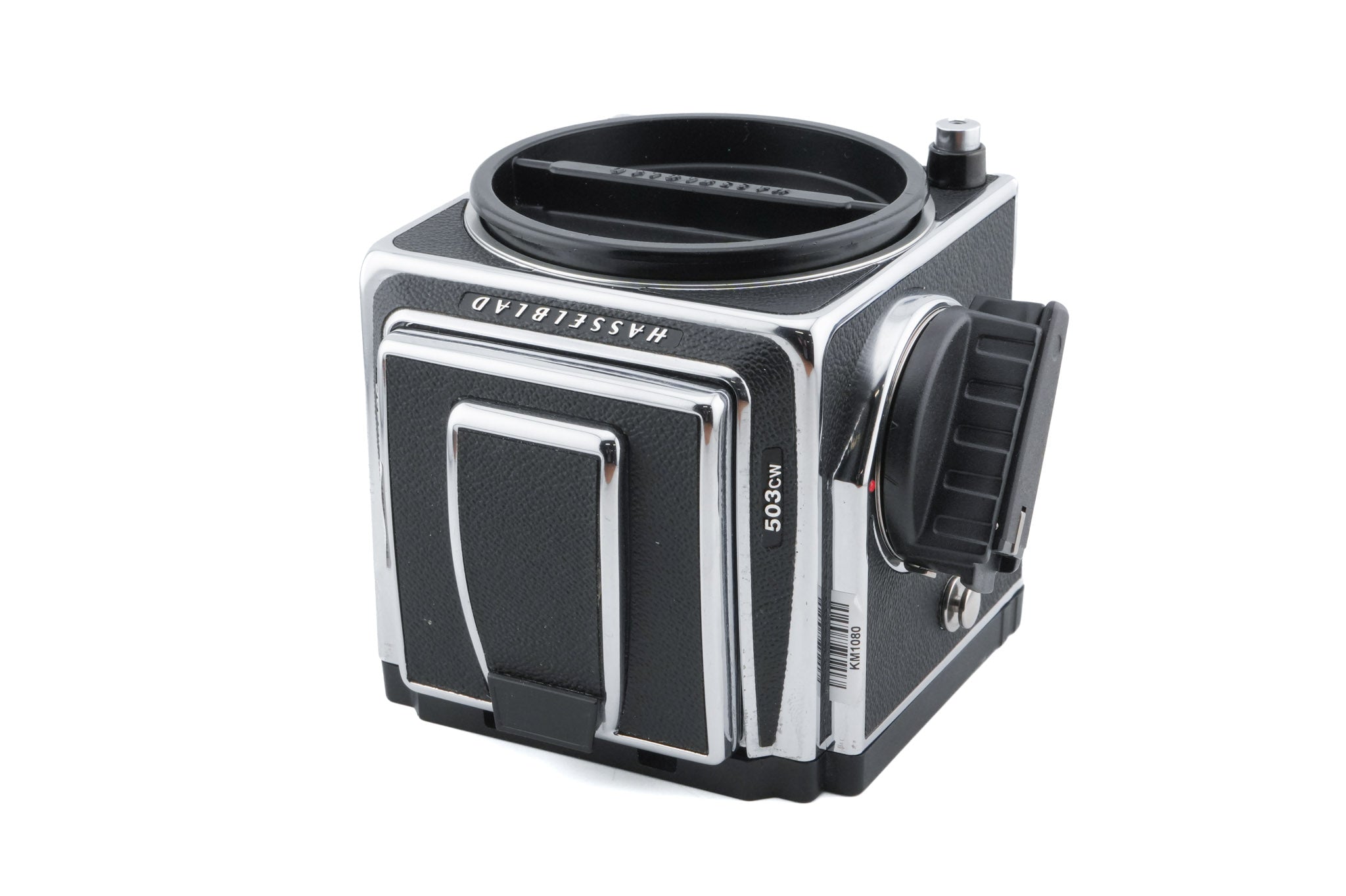 Hasselblad 503CW (Silver, 10243) + Waist Level Finder (New / Chrome, 42315) + Acute Matte D Microprism / Split Image Focusing Screen (42215)