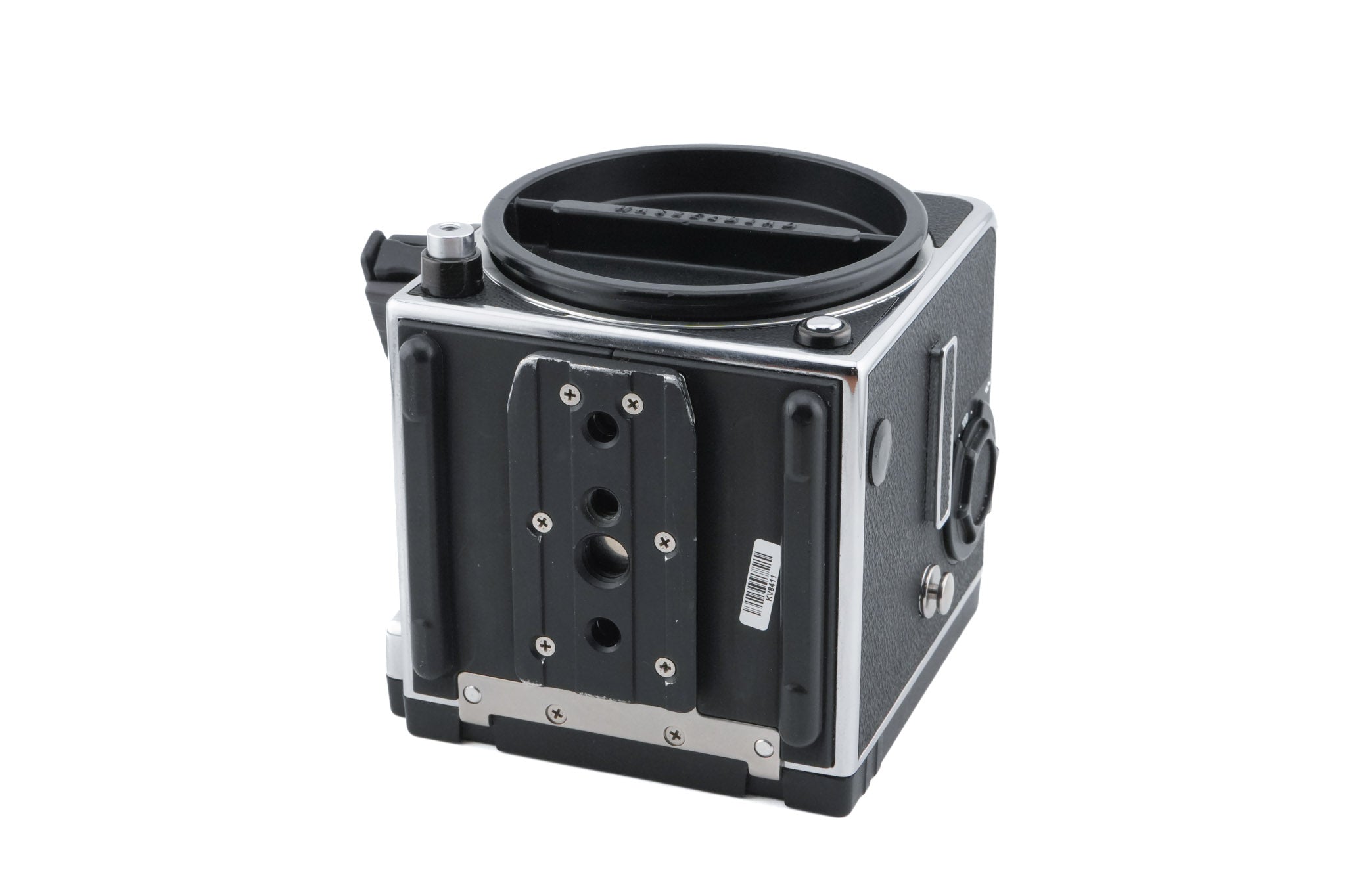 Hasselblad 503CW (Silver, 10243) + Waist Level Finder (New / Chrome, 42315) + Acute Matte D Microprism / Split Image Focusing Screen (42215)
